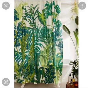 Urban Outfitters Dreamy Jungle Shower Curtain
